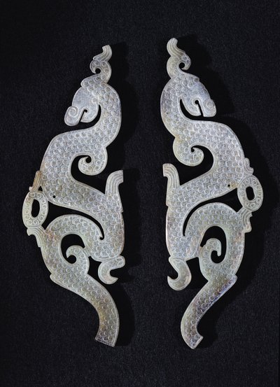 Two Dragons, c.475-221 BC by Chinese School